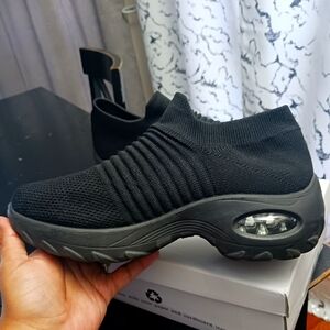 Air Platform Slip Ons